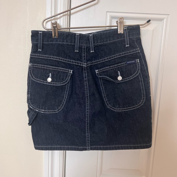 Guess jeans denim mini skirt - Picture 2 of 4